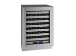 U-line Class 24" Stainless Steel Full Depth Cooler UHWC524SG01A Open. Price: $2300.00.