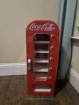 Coca-cola Koolatron Retro Vending Machine Mini Fridge Can Cooler Ac/dc New. Price: $200.00.
