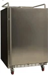 *new* Edgestar BR7001 24"W Kegerator Conversion Refrigerator For Full Stainless Open. Price: $899.99.