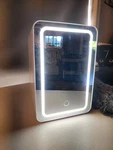 Mini Fridge Personal Chiller Led Lighted Portable Refrigerator K6101WH Used. Price: $20.00.