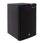 Avanti AR44 4.4 Cu. Ft. Compact Refrigerator, Stainless Steel, Black New. Price: $308.13.