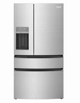 New Frigidaire FRMS2733AV 36" Freestanding French Door Refrigerator. Price: $1699.99.