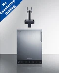 Summit 24" Floating Tap Cold Brew Kegerator Compliant, SBC7BRSFLTWCFADA New. Price: $3185.00.