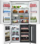 French Door Refrigerator 35.6IN 21 Cu.ft Wine Cooler Stainless Steel Garvee New. Price: $2479.99.