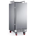 Edgestar BR1500SSOD 15" Built-in Outdoor Kegerator Conversion Refrigerator New. Price: $1957.57.
