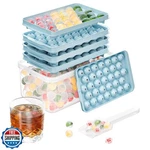 Optish 3 Pack Ice Trays For Freezer, 99 Pcs Cube With Lid And Bin, New. Price: $20.00.