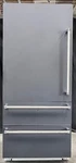 Viking Series FBI7360WL Inch Built-in Panel Ready Bottom Mount Refrigerator Open. Price: $7858.00.