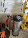 Edgestar 24 Inch Wide Freestanding Double Tap Kegerator With Digital Display Used. Price: $900.00.