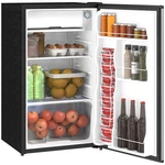 Mini Fridge With Freezer 3.2 Cu.ft Compact Refrigerator For Bedroom Dorm Silver New. Price: $159.99.