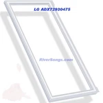 Lg ADX72930475 Refrigerator Door Gasket, White Open. Price: $25.00.
