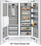 Nib Gaggenau 400 Series 48" Stainless Refrigeration Columns RC462704 / RF463704 New. Price: $10999.00.