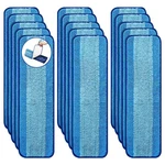 15-PACK Microfiber Mop Pads For Bona Washable Reusable Refills Hardwood, T New. Price: $62.74.