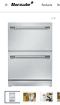 Thermador T24UR920DS Under-counter Refrigerator Brand New. Price: $2800.00.