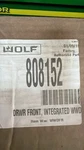 Wolf 808152 Integrated Drawer Front Brushed Stainless Steel Silver Built-in New. Price: $250.00.