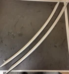 Oem Hisense Refrigerator Handle Set K1976748 K1539228 HBM17158SS Defect Open. Price: $119.96.