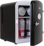 Koolatron Mini Fridge- Black Refrigerator 6 Can Portable Cooler For Bedroom O... Open. Price: $80.24.