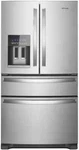 Whirlpool Inch 4 Door French Refrigerator - WRMF3636RZ Open. Price: $1829.99.