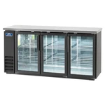 Arctic Air ABB72G Three Section 73" Back Bar Cooler With Glass Doors New. Price: $2998.00.