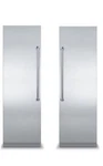Viking Series 60" Refrigerator Freezer Column VRI7300WRSS / VFI7300WLSS Open. Price: $17995.00.