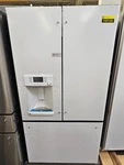 Cafe CYE22TP4MW2 36" Matte White Cd French Door Refrigerator Nob #153133 Bp Open. Price: $2145.00.