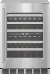Thermador Under Counter Wine Cooler With Glass Door 24" Panel Ready New. Price: $2595.00.