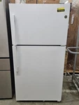 GTS22KGNRWW 33" White Garage Ready Top-freezer Refrigerator Nob #161029 Open. Price: $549.00.
