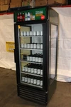 True GEM-26 Single Glass Door Refrigerator, Sides, W/ Spring Loaders Clean Used. Price: $1299.42.