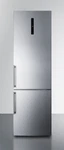 Summit 24" Wide, Bottom Freezer Refrigerator W/ Icemaker, FFBF181ES2IM New. Price: $2925.00.