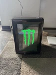 Brand New Monster Mini Fridge, Red Bull Energy,. Price: $400.00.