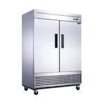 Dukers Appliance Co D55R 55" 2-SOLID Door Reach-in Refrigerator, Bottom Mount... New. Price: $3062.00.