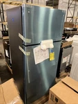 GTE18GSNRSS 28 Inch Top Freezer Refrigerator With 17.5 Cu. Ft. Capacity Open. Price: $795.00.