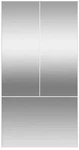 Fisher & Paykel RD3672A Integrated French Door Stainless Steel Panels Only Open. Price: $375.00.