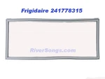 Electrolux, Frigidaire, Kenmore 241778315 Refrigerator Door Gasket Seal Gray Open. Price: $28.00.