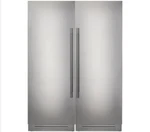 Fulgor Milano 60" Refrigerator Freezer Stainless Steel Columns New Box. Price: $12995.00.