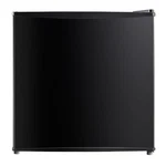 Mainstays 1.7 Cu. Ft. Single Door Compact Refrigerator, Black, New. Price: $107.99.
