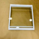 Samsung Refrigerator RFG297HDRS/XAA Oem Left Inside Glass Shelf DA97-10634A Used. Price: $57.00.