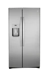 GZS22IYNFS Counter-depth Side-by-side Fridge 21.8CF Fingerprint-resistant Ss Used. Price: $1179.00.