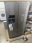 Kitchenaid 36" 26.8 Cu. Ft. French Door Refrigerator - KRFF577KPS Open. Price: $899.00.
