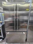 Monogram ZWE23NSTSS 36" Stainless Cd French Door Refrigerator Nob #160449 Open. Price: $2699.00.