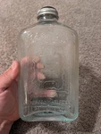 Rare Antique General Electric Refrigerator Hemingray #17 Glass Water Bottle Used. Price: $100.00.