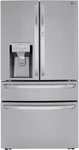 Lg 36 Inch Counter Depth French Door Refrigerator Brand New LRMDC2306S. Price: $3268.00.