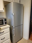 Blomberg BRFB1042SL 24"W 10.6 Cu. Ft. Refrigerator, Silver, Great Condition Used. Price: $500.00.