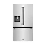 Zline 36" Standard Depth French Door Stainless Refrigerator Water RSMZ-W-36-MB New. Price: $3999.99.