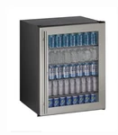 U-line ADA24RGLS 5.3 Cu. Ft. Undercounter Refrigerator W/ Glass Door, New Box. Price: $2889.99.