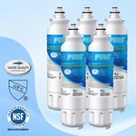 5 Pack Fit For Lg LSXS26366S LT800P ADQ73613401 Fridge Water Filter Icepure New. Price: $39.99.