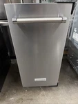 Kitchenaid 15" Printshield Stainless Steel Ice Maker With Drain Pump KUIX535HPS Open. Price: $1985.00.