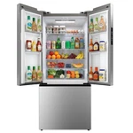 Refrigerator 18 Cu.ft French Door Maker Frost Free Stainless Steel Icevival New. Price: $2247.99.