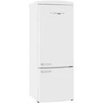 Unique Classic Retro 455L 17 Cu. Ft. Bottom Mount Refrigerator - Marshmallow New. Price: $1699.00.