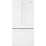 French Door Refrigerator 24.7 Cu Ft Led Lighting Water Dispenser GNE25JGKWW New. Price: $3067.99.