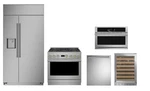 Monogram 36" Df Range And Hood 42" Side By 30" Microwave Dishwasher New. Price: $19999.00.